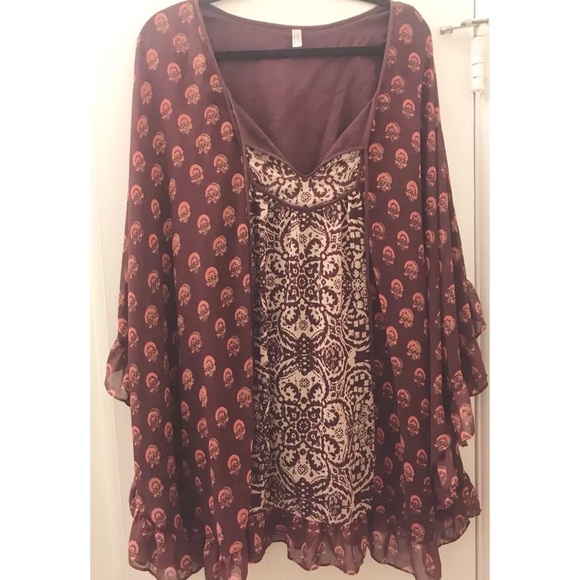 FREE PEOPLE Marla Dreams Minj Kaftan Dress - Picture 5 of 5